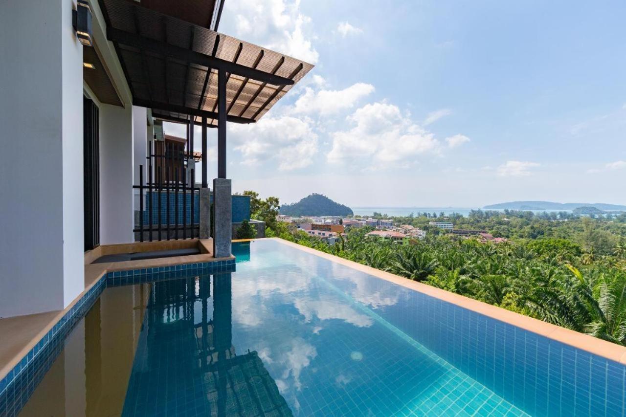 Sea & Mountain View Private Pool Villa At Aonang Beach Krabi Exterior photo