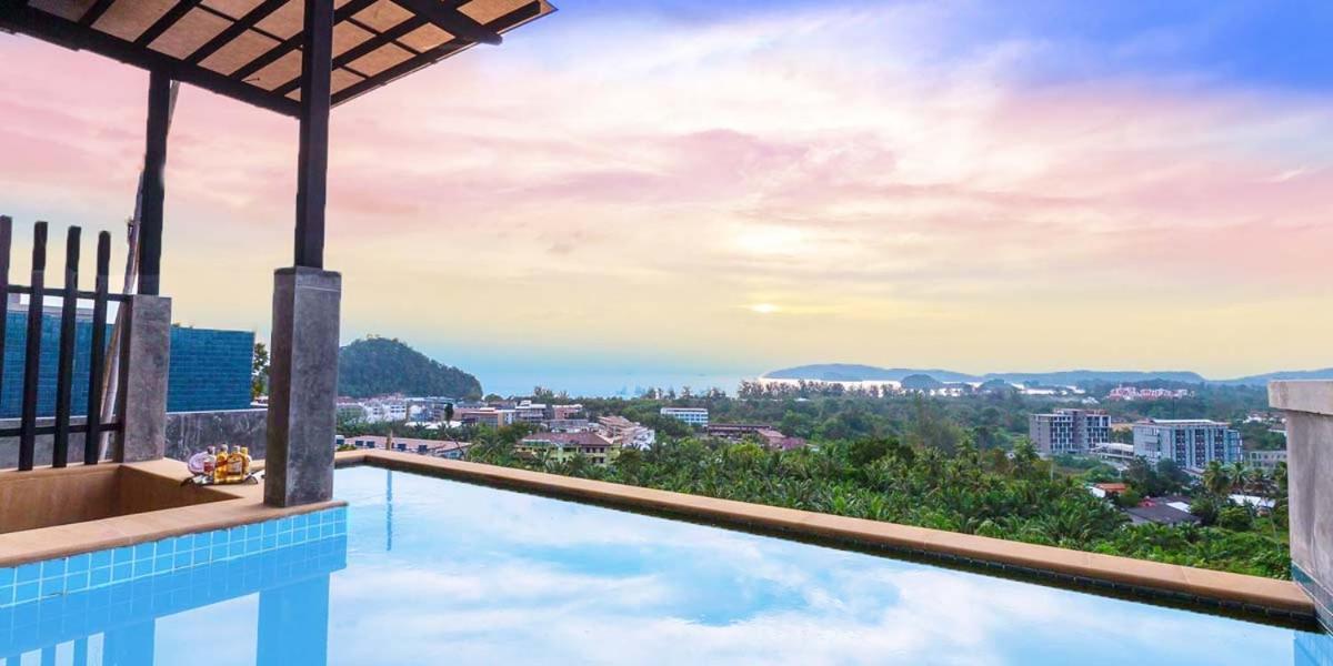 Sea & Mountain View Private Pool Villa At Aonang Beach Krabi Exterior photo